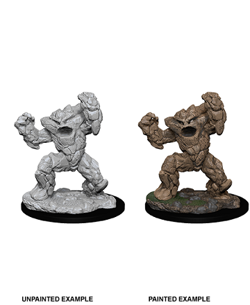 D&D Unpainted Minis Wv10 Earth Elemental - Roleplaying Games - The Hooded Goblin