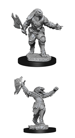 Dungeons & Dragons Nolzur’S Marvelous Miniatures: Dragonborn Fighter Female - Roleplaying Games - The Hooded Goblin