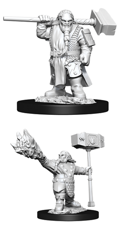 Dungeons & Dragons Nolzur’S Marvelous Miniatures: Male Dwarf Cleric - Roleplaying Games - The Hooded Goblin