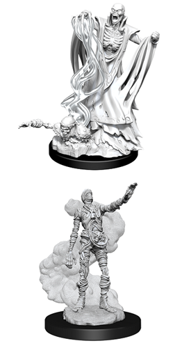Dungeons & Dragons Nolzur’S Marvelous Miniatures: Lich And Mummy Lord - Roleplaying Games - The Hooded Goblin