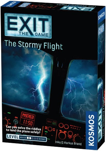 Exit: The Stormy Flight - Board Game - The Hooded Goblin