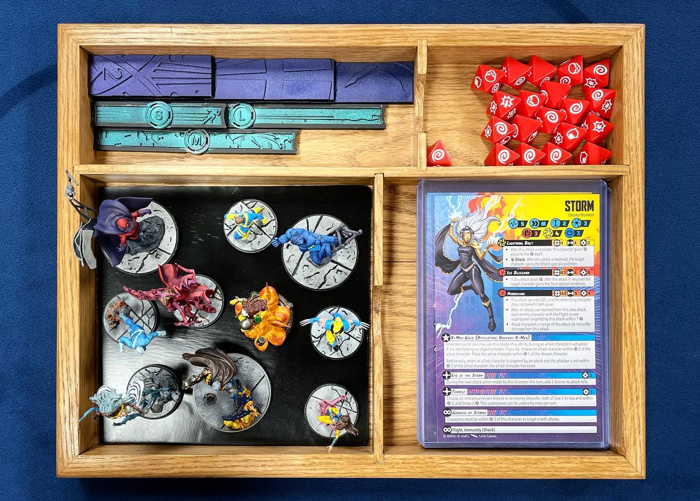 Gaming Tray for Crisis Protocol, Kill Team, and other skirmish games