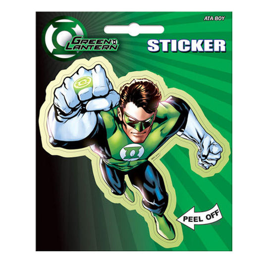 Green Lantern Full Sticker - Sticker - The Hooded Goblin