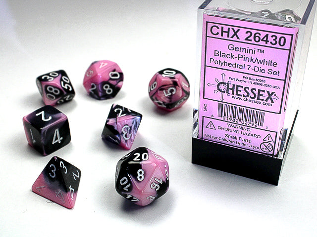 Chessex Dice 7-Die Sets: Gemini