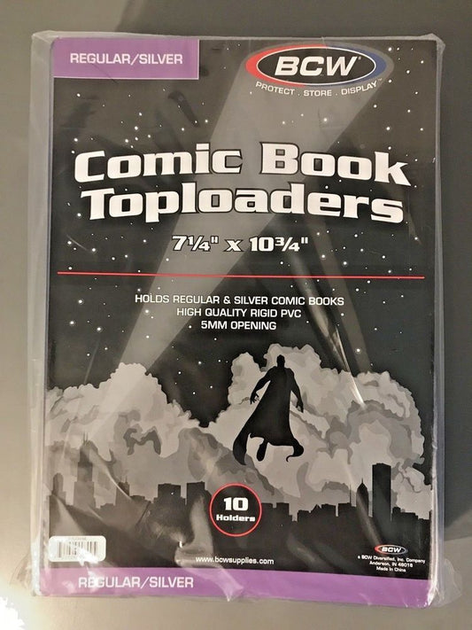 BCW Silver Comic Topload Holder - Comic Supplies - The Hooded Goblin