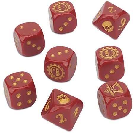 Kill Team: Adeptus Mechanics Dice Set