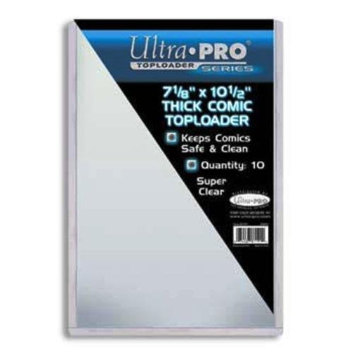 Ultra Pro Comic Top Loaders - 10 - Comic Supplies - The Hooded Goblin