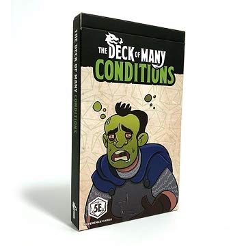 The Deck Of Many - Dnd Reference Cards - Dungeons and Dragons - The Hooded Goblin