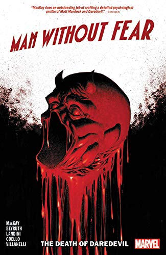 Man Without Fear: The Death Of Daredevil Paperback - Graphic Novel - The Hooded Goblin