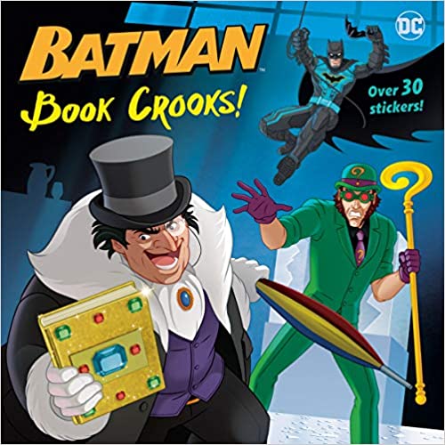 Book Crooks! (Dc Super Heroes: Batman) (Pictureback(R)) Paperback - Graphic Novel - The Hooded Goblin