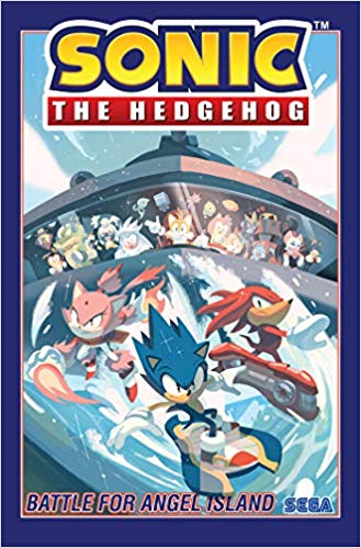 Sonic The Hedgehog, Vol. 3: Battle For Angel Island - Graphic Novel - The Hooded Goblin