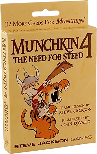 Munchkin 4 The Need For Steed - Card Game - The Hooded Goblin