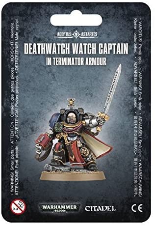 Deathwatch Watch Captain In Terminator Armour - Warhammer: 40k - The Hooded Goblin