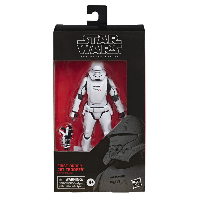 Star Wars The Black Series First Order Jet Trooper 6-Inch Figure - Action Figure - The Hooded Goblin