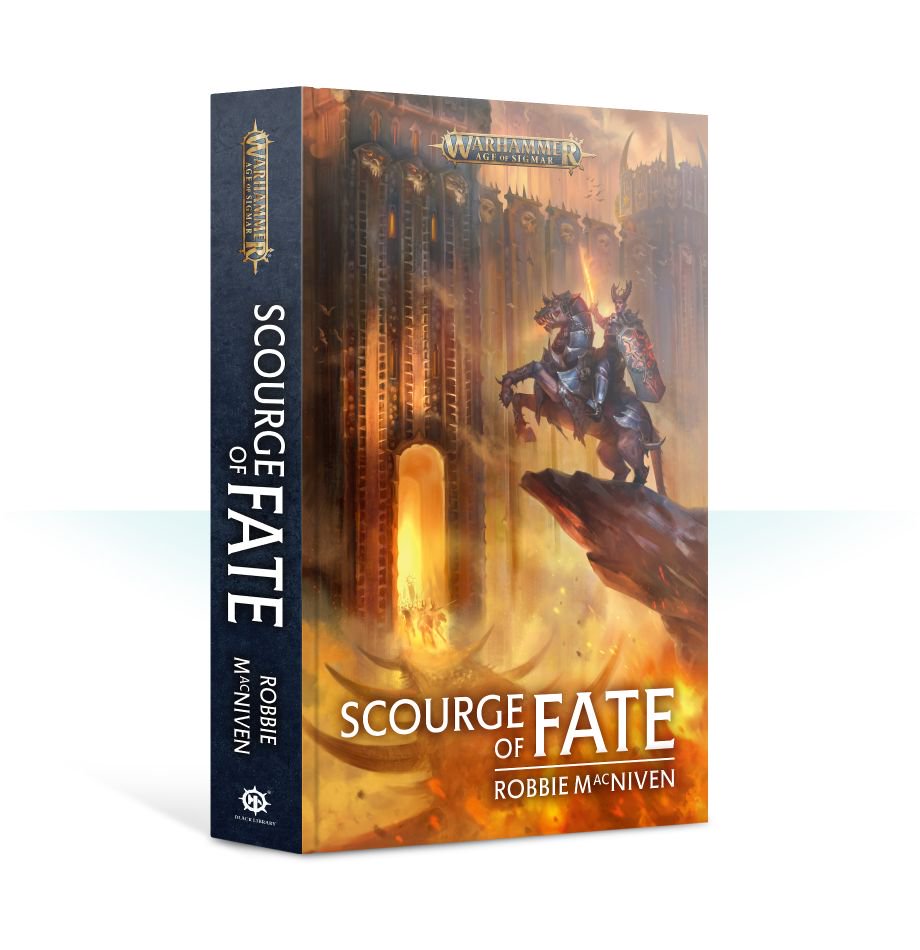 Scourge Of Fate (Hardback) - Book - The Hooded Goblin