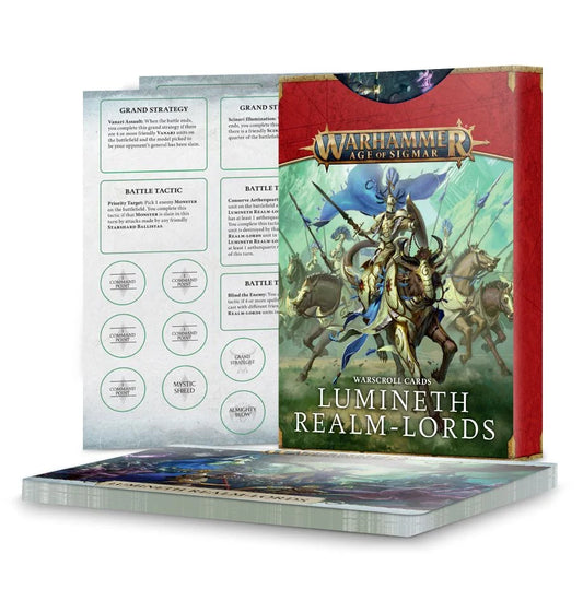 Age of Sigmar Warscroll Cards: Lumineth Realm-lords