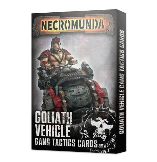 Goliath Vehicle Gang Tactics Cards