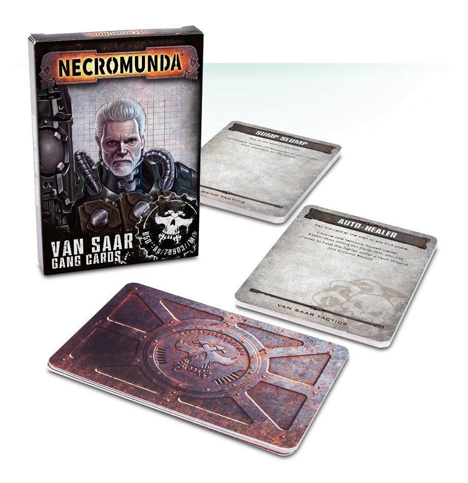 Necromunda: Van Saar Gang Cards - Necromunda - The Hooded Goblin