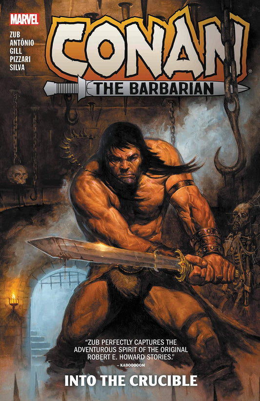 Conan the Barbarian by Jim Zub Vol. 1: Into the Crucible: Into the Crucible Paperback - Graphic Novel - The Hooded Goblin