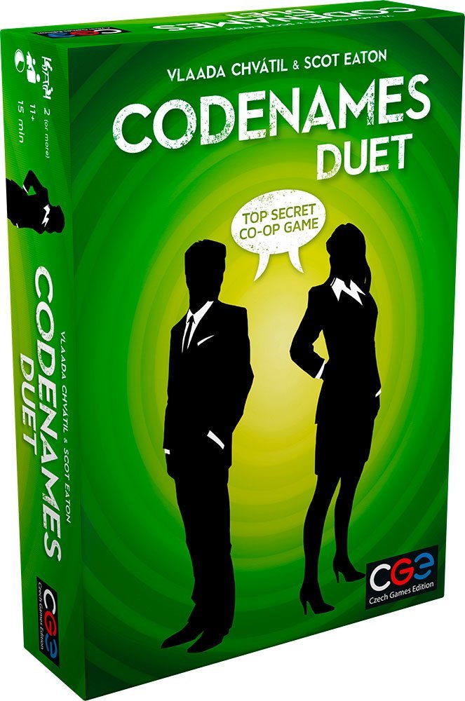 Codenames Duet - Board Game - The Hooded Goblin