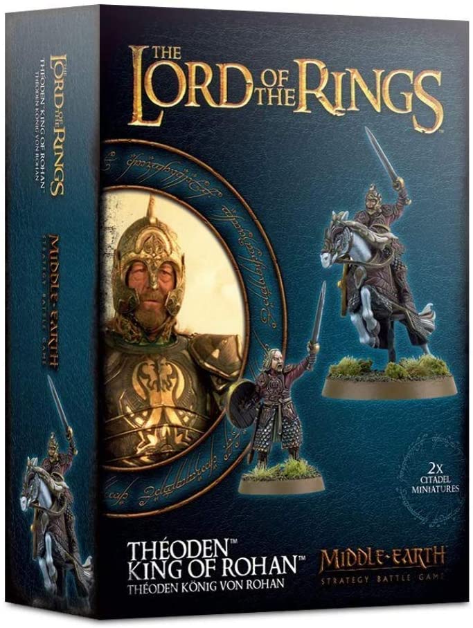 Theoden King Of Rohan - Middle Earth Strategy Battle Game - The Hooded Goblin