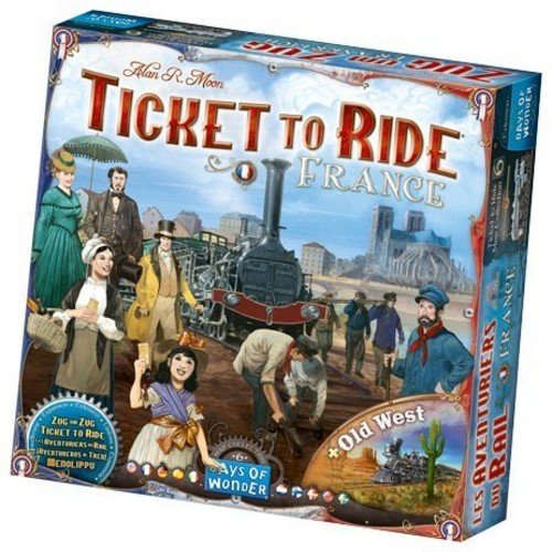 Ticket To Ride Map Collection: Volume 6 – France & Old West - Board Game - The Hooded Goblin