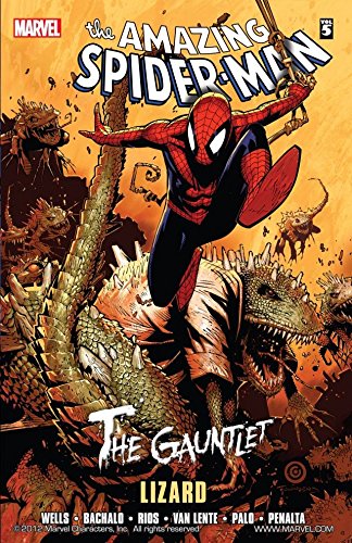 Spider-Man: The Gauntlet Vol. 5: Lizard Hardcover - Graphic Novel - The Hooded Goblin