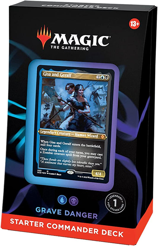 Magic The Gathering - Starter Commander Deck - Grave Danger