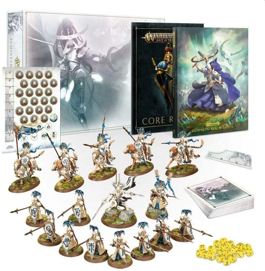 Warhammer Age Of Sigmar: Lumineth Realm-Lords Launch Set - Warhammer: Age of Sigmar - The Hooded Goblin