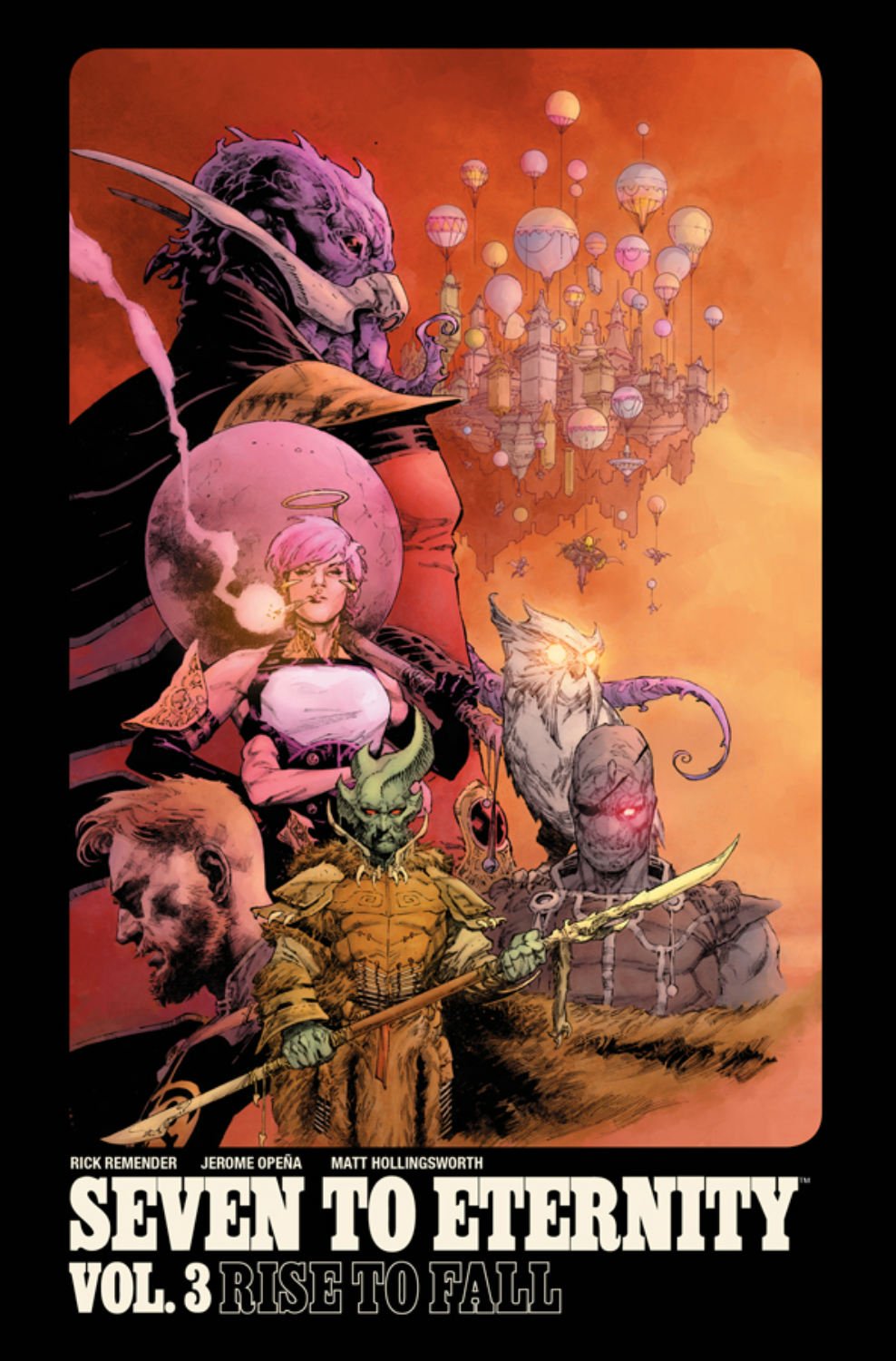 Seven To Eternity Vol. 3 Rise To Fall - Graphic Novel - The Hooded Goblin