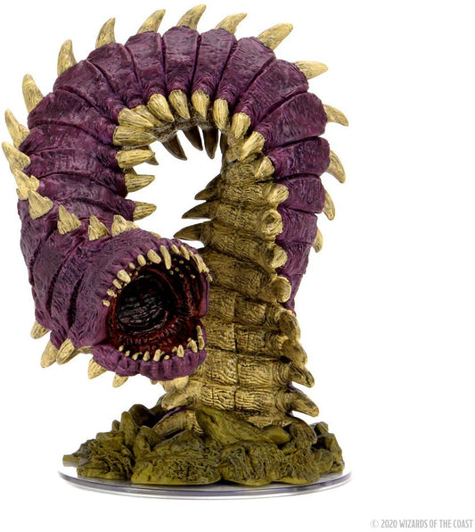D&D Icons Of The Realms: Fangs And Talons - Purple Worm Premium Set - Roleplaying Games - The Hooded Goblin