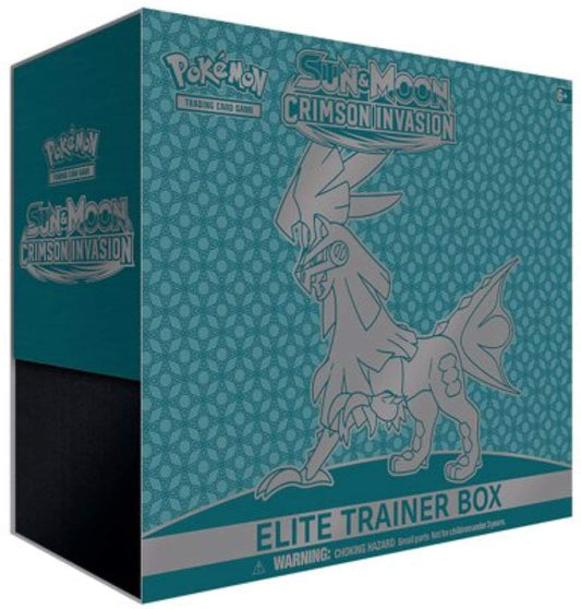 Pokemon TCG Sun & Moon-Crimson Invasion Elite Trainer Box