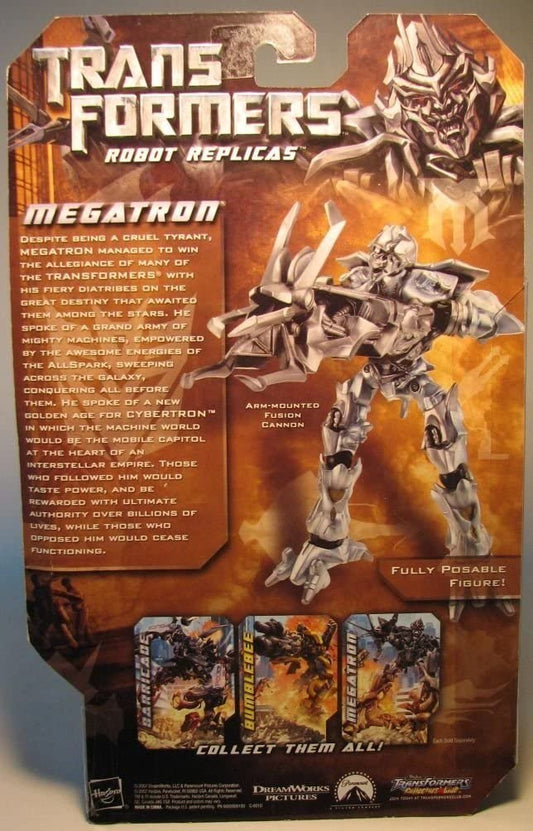 Transformers Robot Replicas Megatron Action Figure -  - The Hooded Goblin
