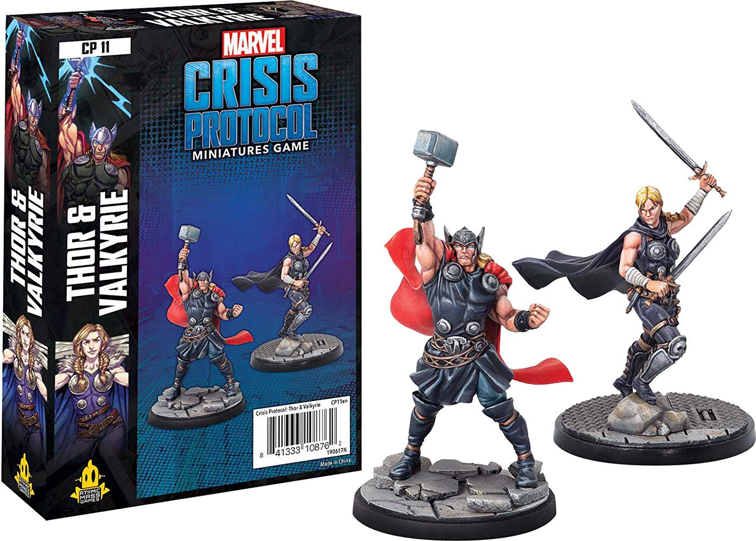 Marvel Crisis Protocol: Thor And Valkyrie Character Pack - Marvel Crisis Protocol - The Hooded Goblin