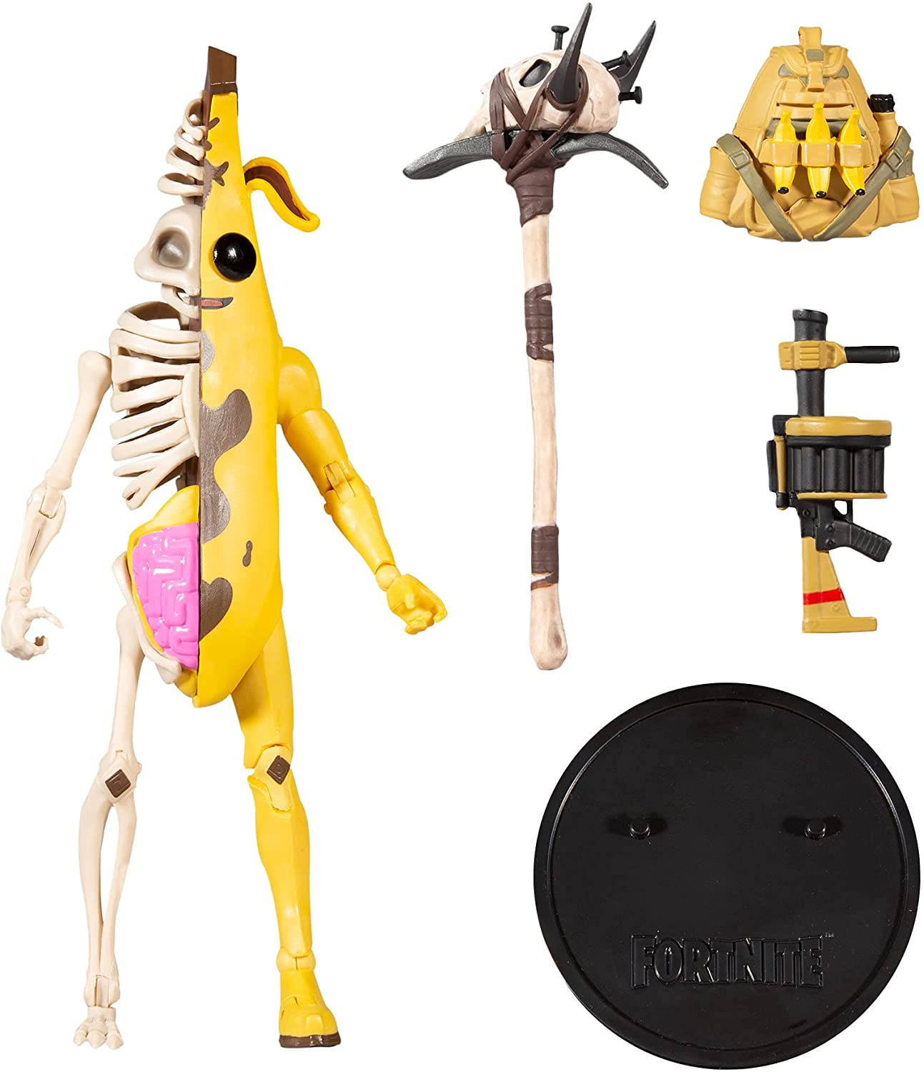 McFarlane FORTNITE 7" Deluxe Figures - 2020 - PEELY Bone, Multicolor