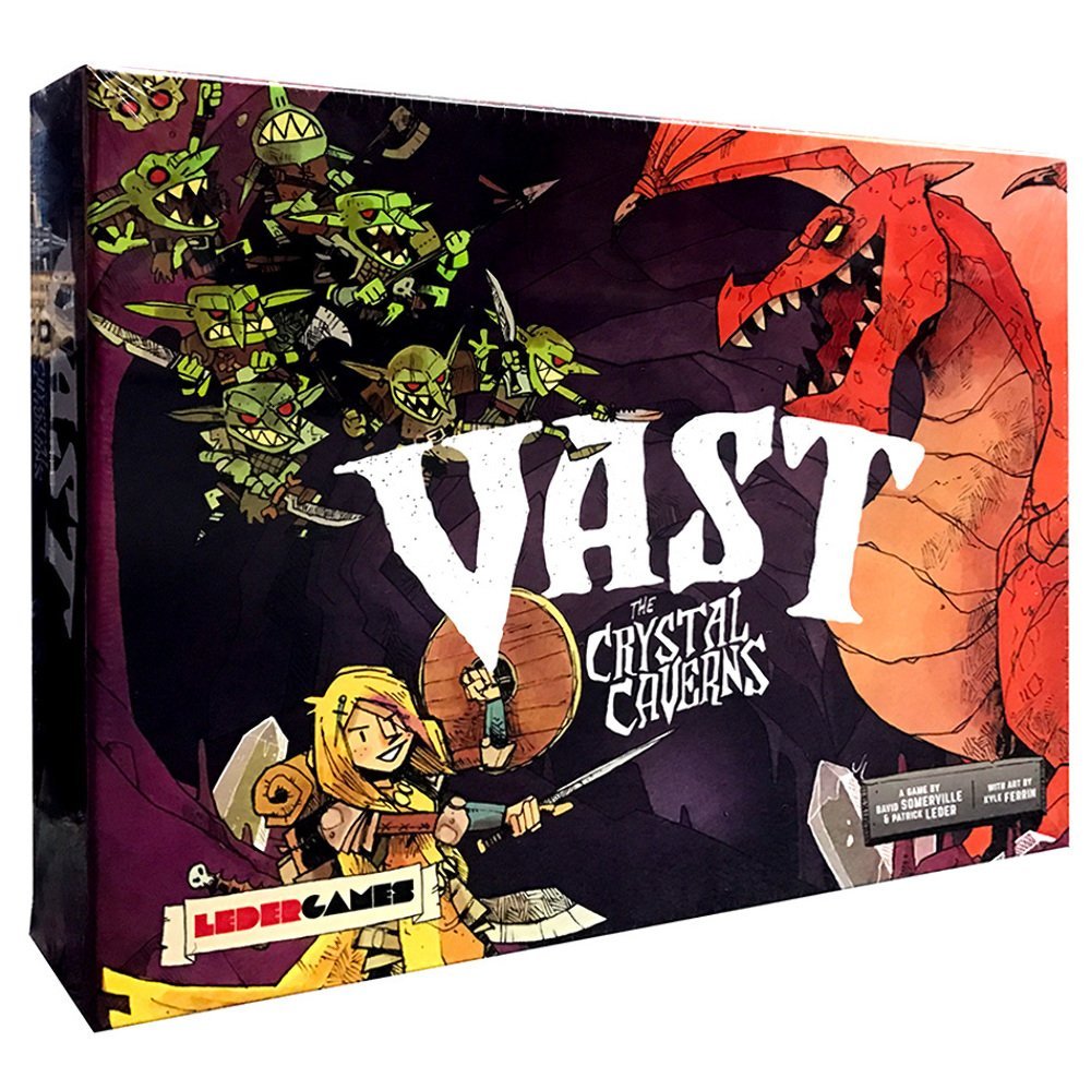 Vast The Crystal Caverns - Board Game - The Hooded Goblin