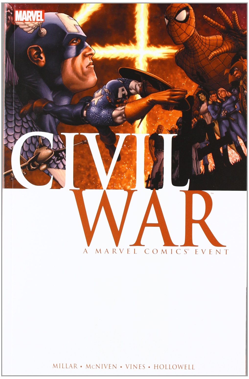 Civil War: A Marvel Comics Event Softcover Book By Mark Millar - Graphic Novel - The Hooded Goblin