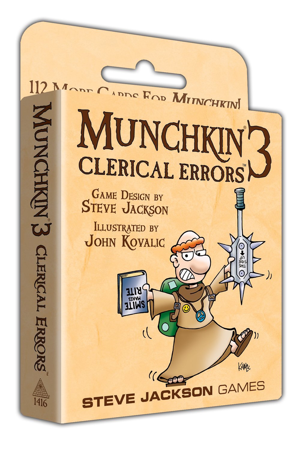 Munchkin Clerical Errors - Card Game - The Hooded Goblin
