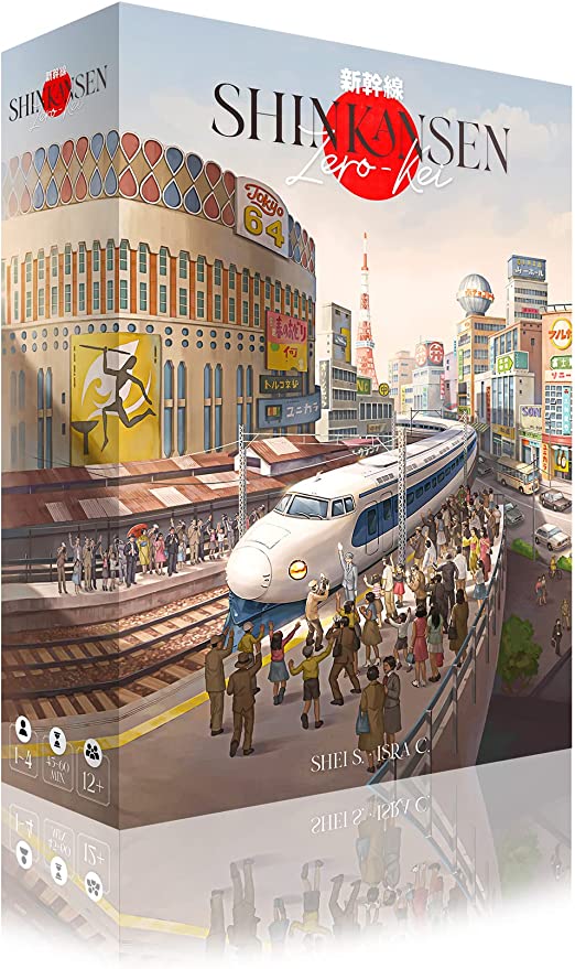 Shinkansen Zero-Kei Board Game | Strategy Game
