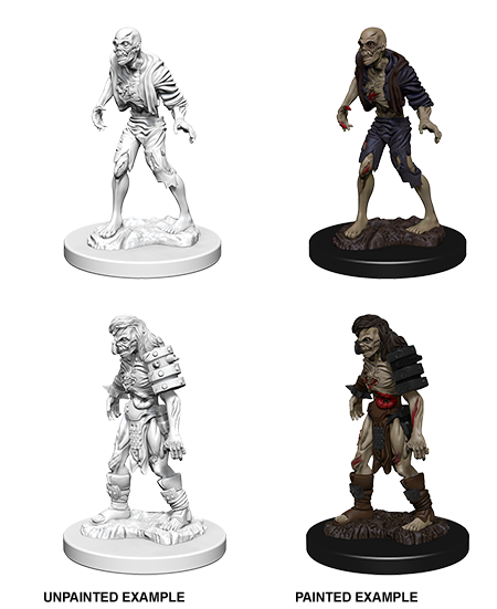 Dnd Unpainted Minis Wv 1 Zombies (144) - Roleplaying Games - The Hooded Goblin