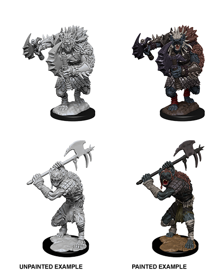Dnd Unpainted Minis Wv 1 Gnolls (144) - Dungeons and Dragons - The Hooded Goblin