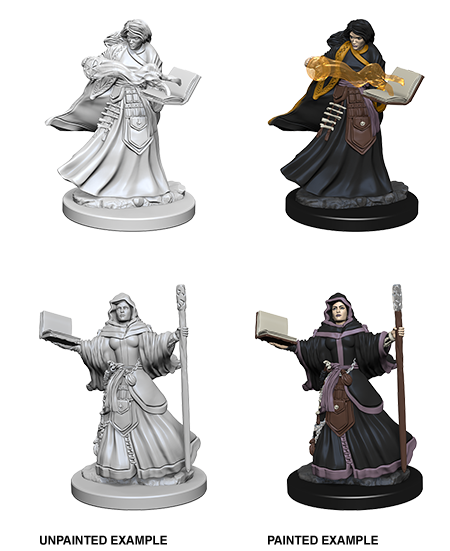 Dnd Unpainted Minis Wv 1 Human Female Wizard (144) - Roleplaying Games - The Hooded Goblin