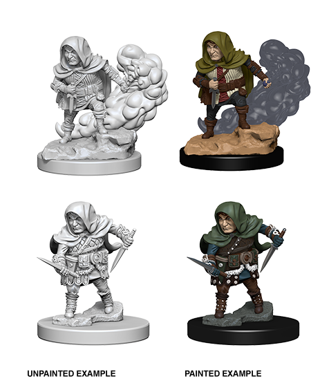 Dnd Unpainted Minis Wv 1 Halfling Male Rogue (144) - Roleplaying Games - The Hooded Goblin