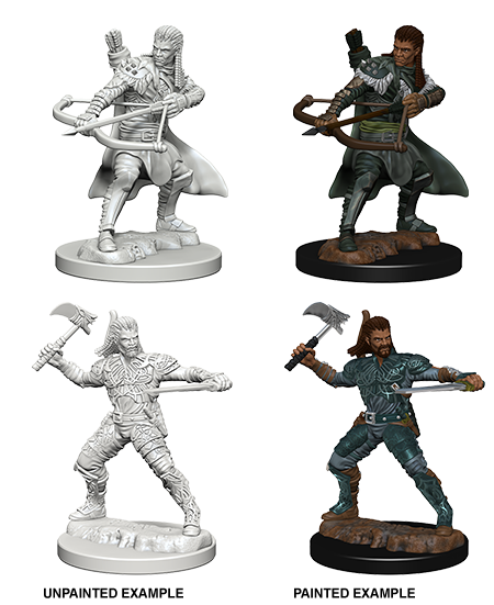 Dnd Unpainted Minis Wv 1 Human Male Ranger (144) - Dungeons and Dragons - The Hooded Goblin