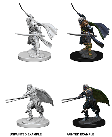 Dnd Unpainted Minis Wv 1 Elf Male Ranger (144) - Dungeons and Dragons - The Hooded Goblin