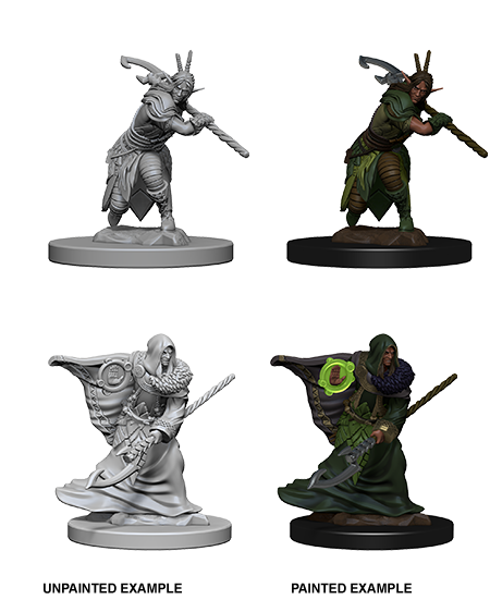 Dnd Unpainted Minis Wv 4 Elf Male Druid (144) - Roleplaying Games - The Hooded Goblin