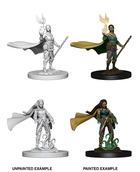 Dnd Unpainted Minis Wv 4 Elf Female Druid (144) - Roleplaying Games - The Hooded Goblin