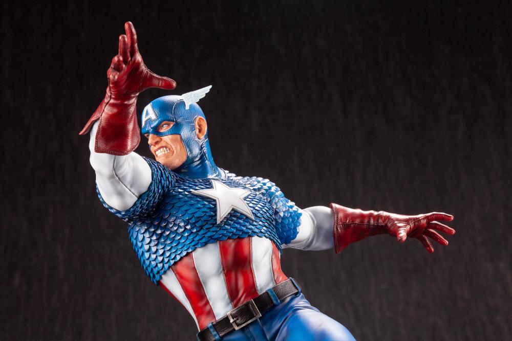 Captain America  Fine Art Statue