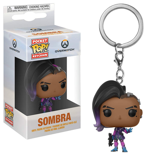 Funko Pop Keychain: Overwatch - Sombra - Keychain - The Hooded Goblin