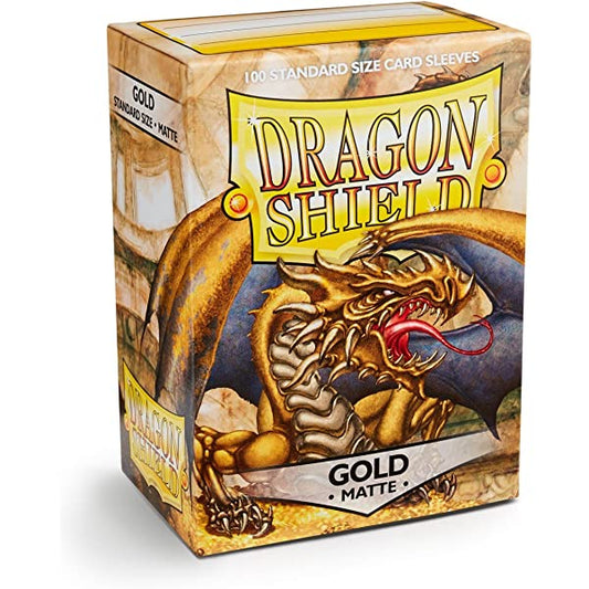 Dragon Shield: Gold Matte (100ct)